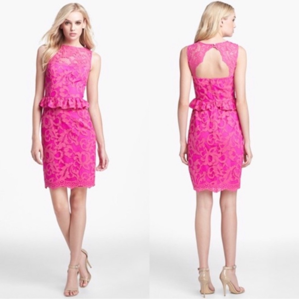 Size 6 Pink lace Lilly Pulitzer dress - Picture 2 of 7